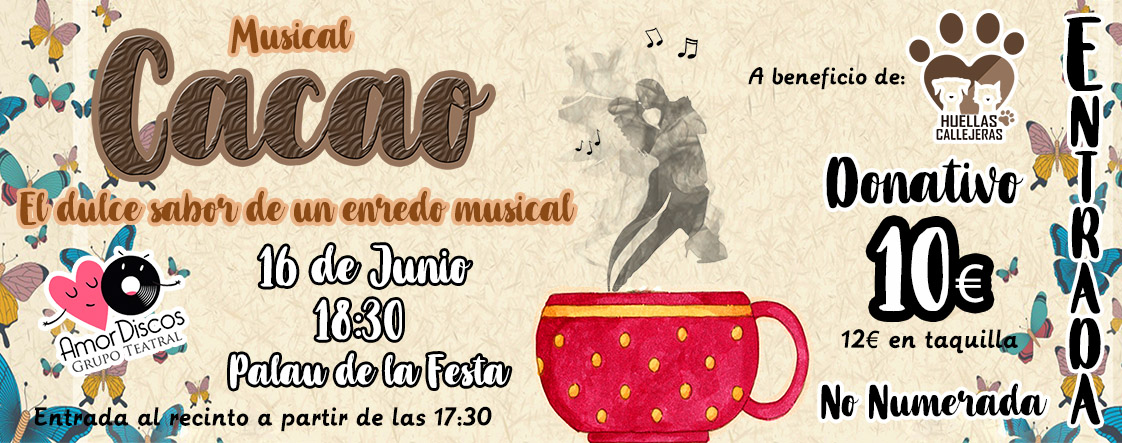 Entradas-musical-solidario-cacao-huellas-callejeras-castellon-evento
