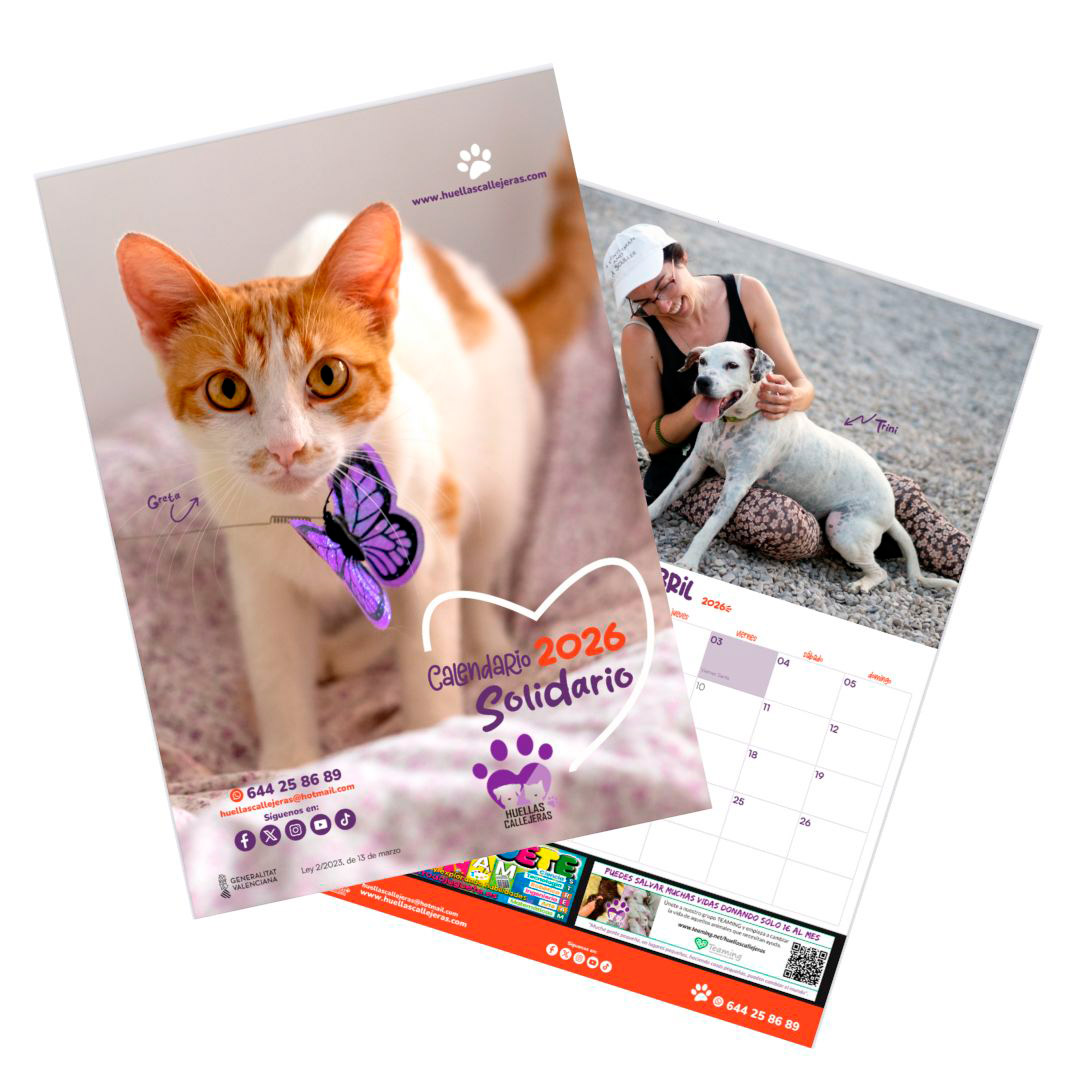 calendario-solidario-2026-huellas-callejeras-protectora-animales
