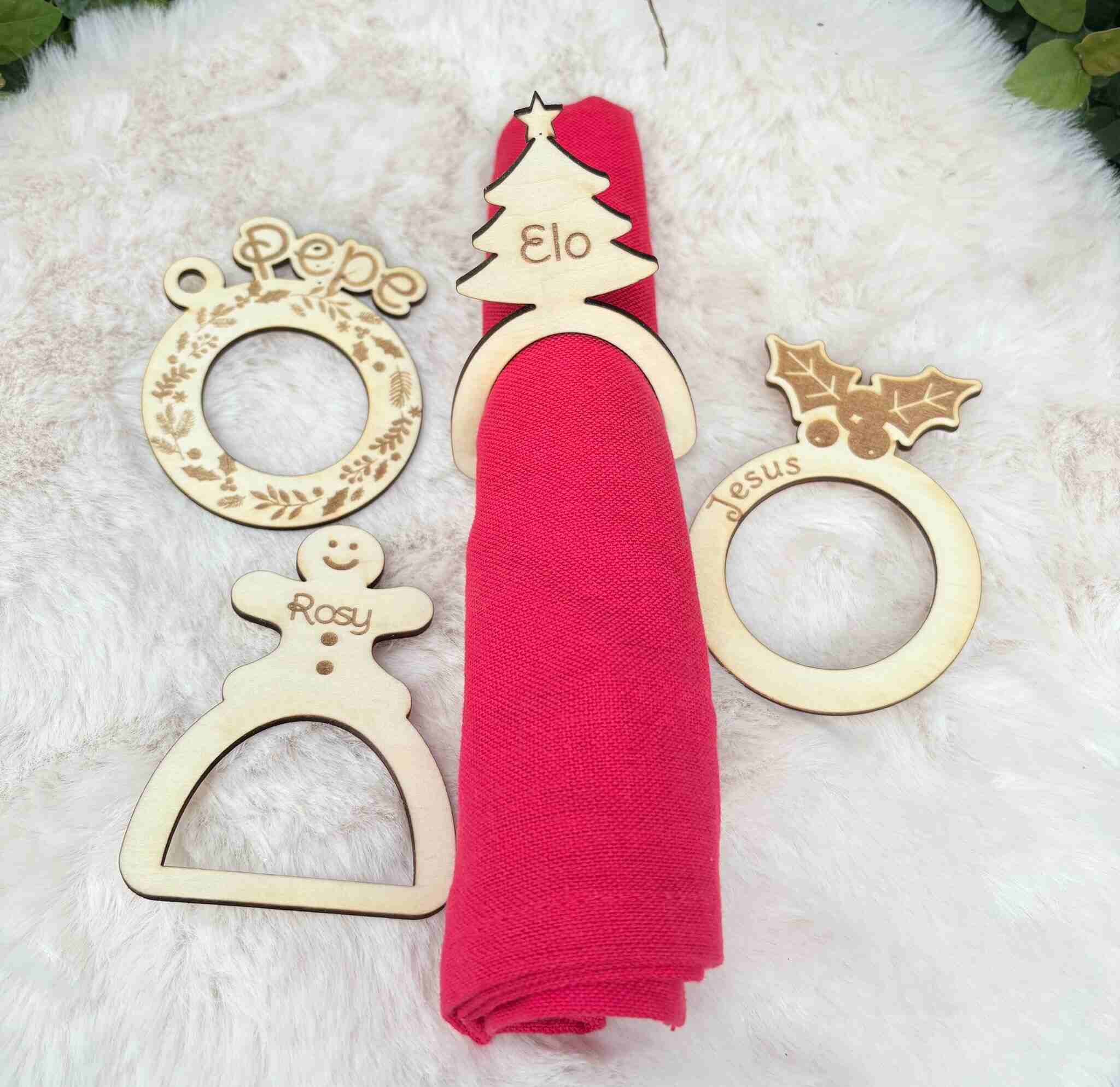 Servilletero navideño 2