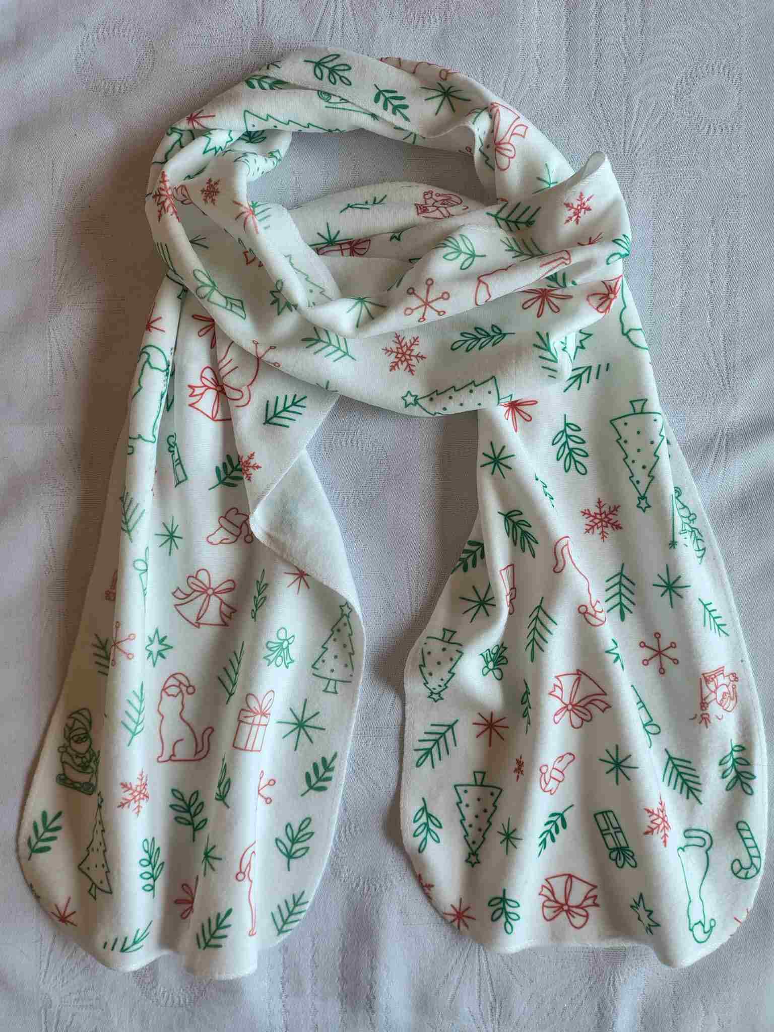 bufanda navidad gatuna