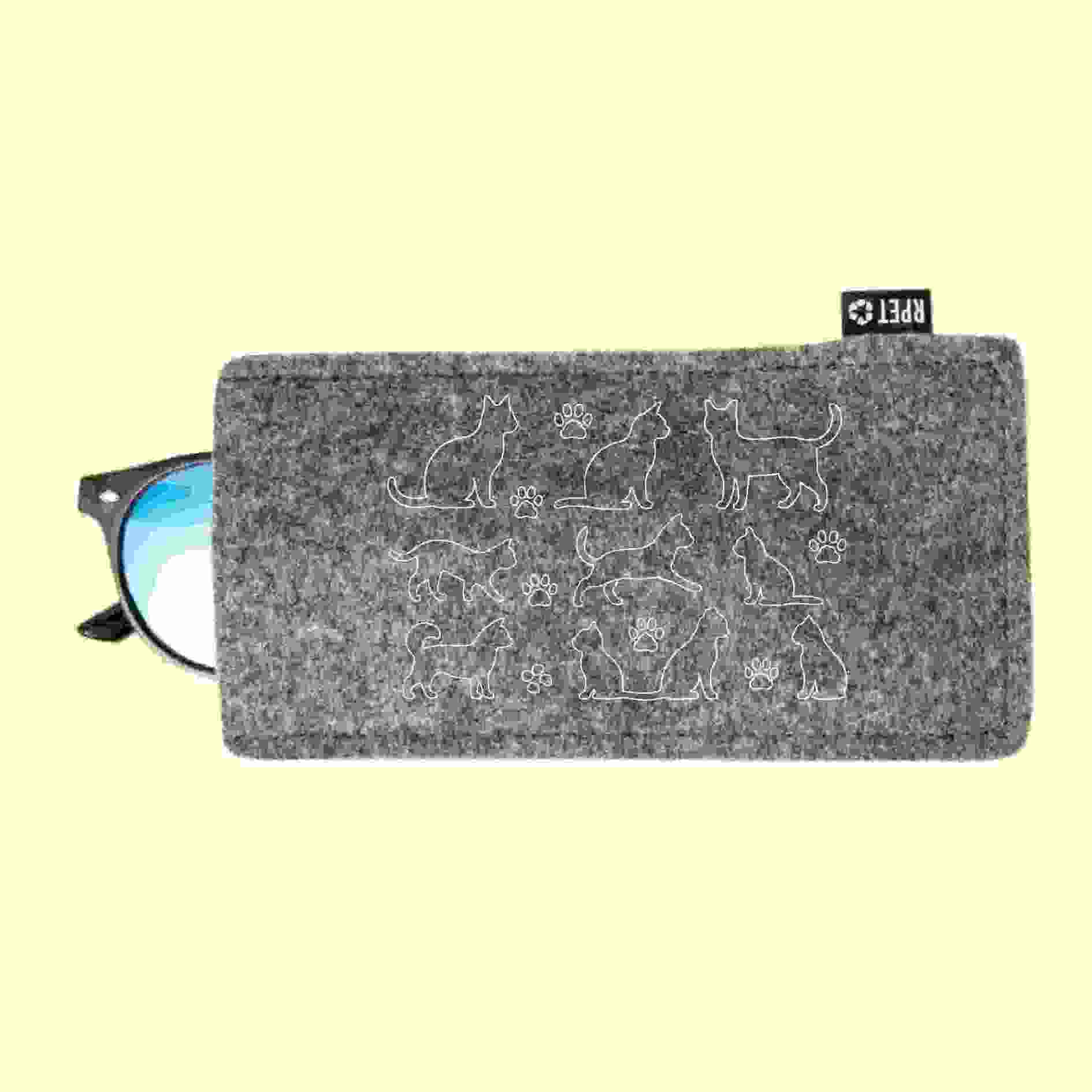 funda gafa gatos