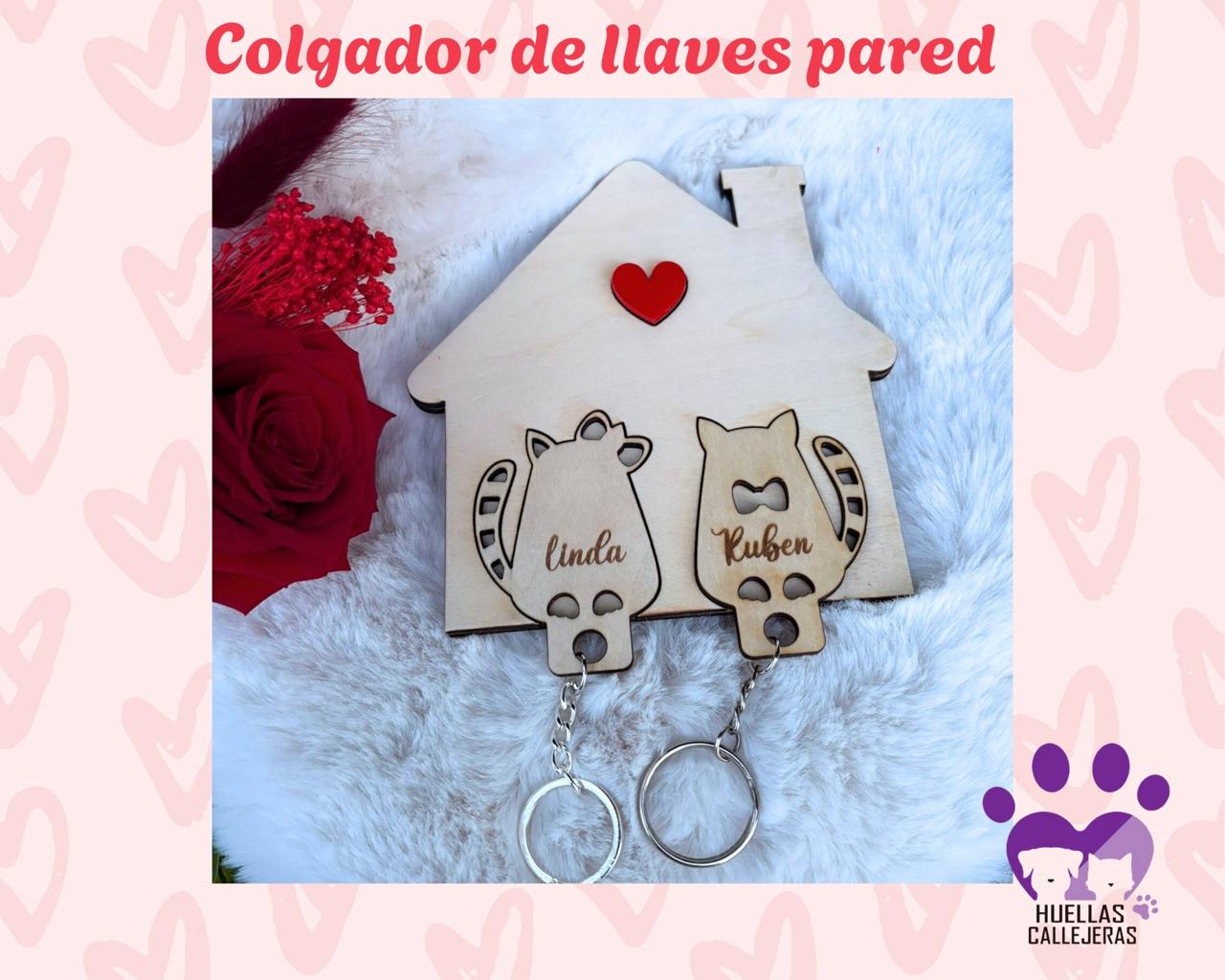 colgador llave gato